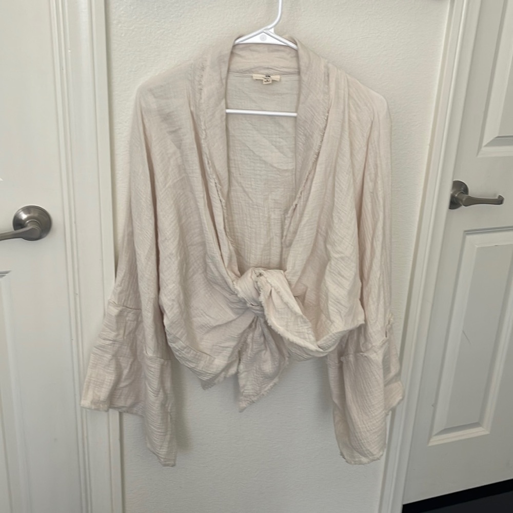 Tie Front Top